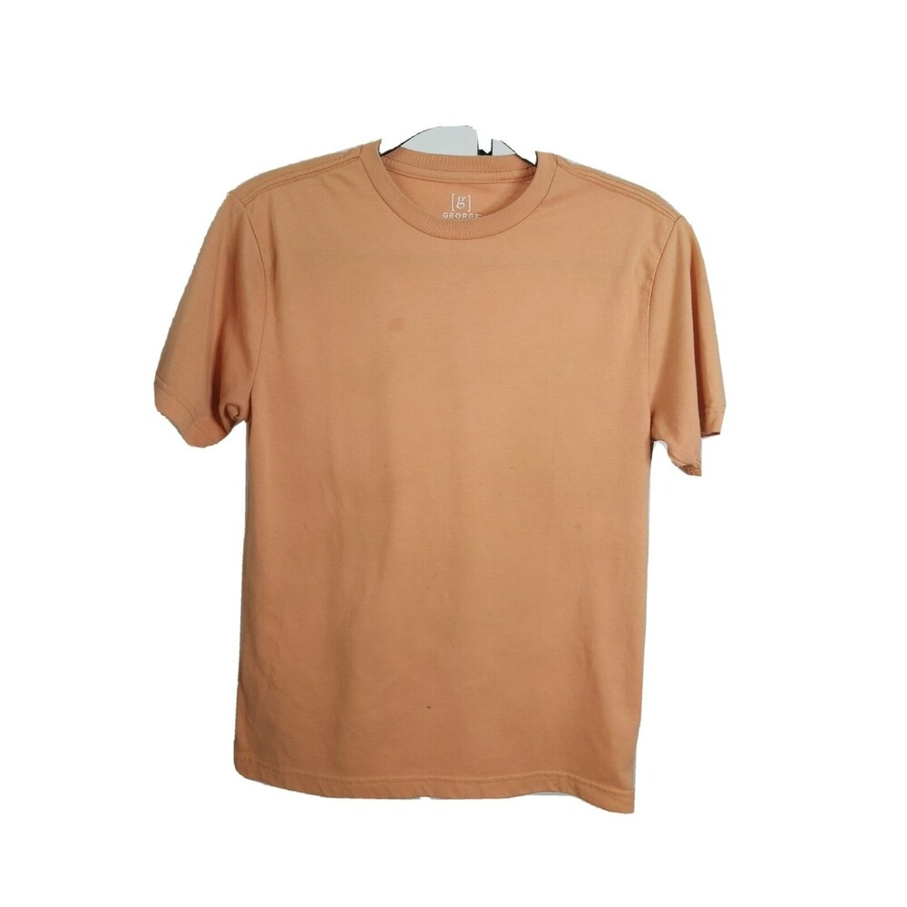 Men's George Short Sleeve  clor orange light  , Size Small (34-36),